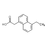 CAS 登录号：732237-57-9， (5-乙基-1-萘基)乙酸