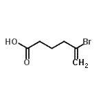 CAS 登录号：732248-41-8， 5-溴-5-己烯酸
