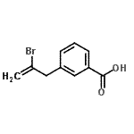 CAS 登录号：732249-24-0， 3-(2-溴-2-丙烯-1-基)苯甲酸