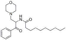 CAS 登录号:73257-89-3, 2-癸酰氨基-3-吗啉基苯丙酮
