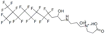 CAS#: 73353-25-0, 2-Carboxyethyl-[3-[[4,4,5,5,6,6,7,7,8,8,9,9,10,11,11,11-Hexadecafluoro-2-Hydroxy-10-(Trifluoromethyl)Undecyl]Amino]Propyl]-Dimethylazanium Hydroxide
