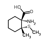 CAS 登录号：73371-93-4， (1R,2R)-1-氨基-2-甲基-2-(甲硫基)环己烷羧酸