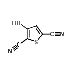 CAS 登录号：733716-93-3， 3-羟基-2,5-噻吩二甲腈