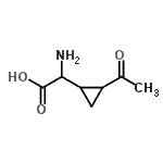 CAS 登录号：733717-35-6， (2-乙酰基环丙基)(氨基)乙酸