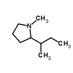 CAS 登录号：733759-22-3， 2-仲-丁基-1-甲基吡咯烷