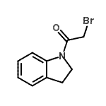 CAS#: 73392-01-5, 2-Bromo-1-(2,3-dihydro-1H-indol-1-yl)ethanone