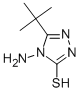 CAS 登录号：73396-58-4， 4-氨基-5-叔丁基-4H-1,2,4-三唑-3-硫醇