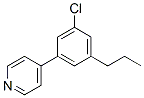 CAS#: 73398-86-4, 4-(3-Chloro-5-Propylphenyl)-Pyridine