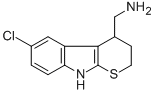 CAS 登录号：73425-51-1， (6-氯-2,3,4,9-四氢噻喃并[2,3-b]吲哚-4-基)甲胺