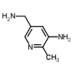 CAS 登录号：734469-00-2， 5-(氨基甲基)-2-甲基-3-吡啶胺