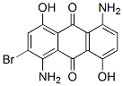 CAS 登录号:73468-51-6, 1,5-二氨基-2-溴-4,8-二羟基蒽-9,10-二酮