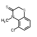 CAS#: 73500-69-3, 5-Chloro-4-methyl-2H-1,4-benzothiazine-3(4H)-thione