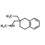 CAS 登录号：735236-35-8， 1-(2-乙基-1,2,3,4-四氢-2-萘基)-N-甲基甲胺