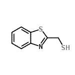CAS 登录号：73544-70-4， 1,3-苯并噻唑-2-基甲硫醇