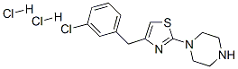 CAS#: 73553-64-7, 1-[4-[(3-Chlorophenyl)Methyl]-1,3-Thiazol-2-Yl]Piperazine Dihydrochloride