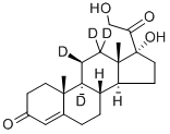 CAS 登录号：73565-87-4， 皮质醇-9,11,12,12-D4