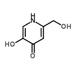 CAS#: 736088-02-1, 5-Hydroxy-2-(hydroxymethyl)-4(1H)-pyridinone