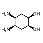CAS 登录号：736131-19-4， (1R,2S,4R,5S)-4,5-二氨基-1,2-环己烷二醇