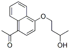 CAS#: 73622-72-7, 1-[4-(3-Hydroxybutoxy)Naphthalen-1-Yl]Ethanone