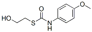 CAS#: 73623-21-9, S-(2-Hydroxyethyl) [(4-Methoxyphenyl)Amino]Methanethioate