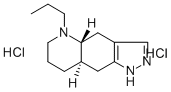 CAS 登录号：73625-62-4， (+/-)喹吡罗二盐酸盐