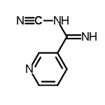 CAS#: 73631-23-9, N-Cyano-3-pyridinecarboximidamide