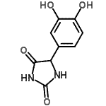 CAS 登录号：73659-77-5， 5-(3,4-二羟基苯基)-2,4-咪唑烷二酮