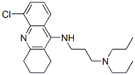 CAS 登录号:73663-85-1, N'-(5-氯-1,2,3,4-四氢吖啶-9-基)-N,N-二丙基丙烷-1,3-二胺