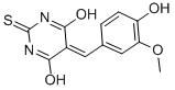CAS#: 73681-14-8, 5-[(4-Hydroxy-3-Methoxyphenyl)Methylidene]-2-Sulfanylidene-1,3-Diazinane-4,6-Dione