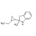CAS#: 736868-58-9, 2-(3-Ethyl-2-oxiranyl)-2-methyl-2,3-dihydro-1,3-benzothiazole