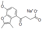 CAS#: 73698-59-6, Sodium 4-(7-Methoxy-2,3-Dimethyl-1-Benzofuran-4-Yl)-4-Oxobutanoate