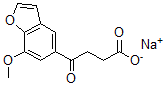 CAS 登录号:73698-64-3, 4-(7-甲氧基-1-苯并呋喃-5-基)-4-氧代丁酸钠