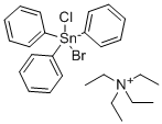 CAS 登录号：73746-33-5， N,N,N-三乙基乙铵溴氯三苯基锡酸盐