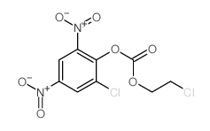 CAS 登录号:73758-37-9, (2-氯-4,6-二硝基苯基)2-氯乙基碳酸酯