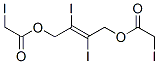CAS#: 73758-42-6, [(E)-2,3-Diiodo-4-(2-Iodoacetyl)Oxybut-2-Enyl] 2-Iodoacetate