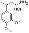 CAS#: 73758-45-9, 3-(3,4-Dimethoxyphenyl)Butan-1-Amine Hydrochloride