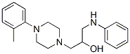CAS#: 73771-39-8, 1-[4-(2-Methylphenyl)Piperazin-1-Yl]-3-(Phenylamino)Propan-2-Ol