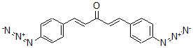 CAS 登录号:73771-52-5, (1E,4E)-1,5-二(4-叠氮基苯基)戊-1,4-二烯-3-酮