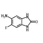 CAS 登录号：73778-91-3， 5-氨基-6-氟-1,3-二氢-2H-苯并咪唑-2-酮