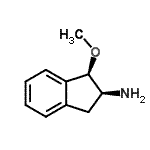 CAS 登录号：737796-56-4， (1R,2S)-1-甲氧基-2-茚满胺