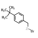 CAS 登录号：737797-48-7， 溴[4-(2-甲基-2-丙基)苄基]锌