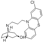 CAS 登录号：73805-93-3， (1R,5S)-8-[3-(2-氯-10H-吩噻嗪-10-基)丙基]-8-氮杂双环[3.2.1]辛烷-3beta-醇