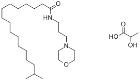 CAS 登录号：73806-67-4， 16-甲基-N-(3-吗啉基丙基)-十七烷酰胺乳酸盐