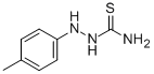 CAS 登录号：7382-40-3， 2-(4-甲基苯基)-肼基硫代甲酰胺