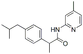 CAS 登录号：73826-19-4， 2-[4-(2-甲基丙基)苯基]-N-(4-甲基吡啶-2-基)丙酰胺