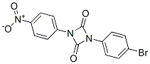 CAS 登录号:73840-18-3, 1-(4-溴苯基)-3-(4-硝基苯基)-1,3-二吖丁啶-2,4-二酮