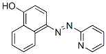 CAS 登录号：7385-98-0， 4-(2-吡啶基偶氮)萘酚