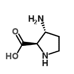 CAS 登录号：738522-88-8， (3R)-3-氨基-D-脯氨酸