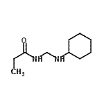 CAS 登录号：738525-98-9， N-[(环己基氨基)甲基]丙酰胺