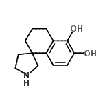 CAS 登录号：738534-56-0， 3,4-二氢-2H-螺[萘-1,3'-吡咯烷]-5,6-二醇